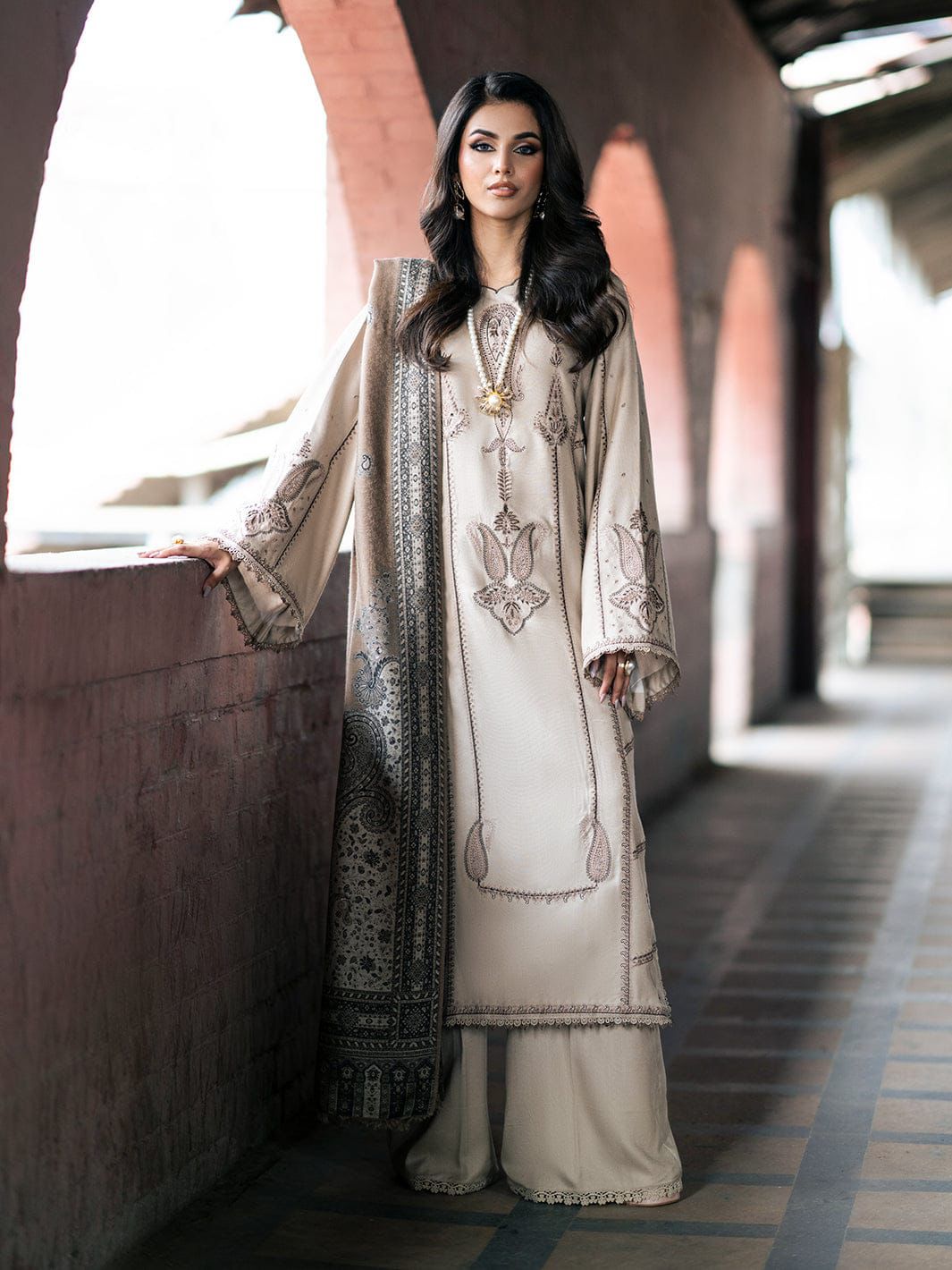 ❄️ Maryam by Rania – “LAKHANI” Winter Collection 2025 | DHANAK 3PC ❄️