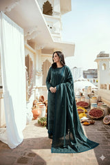 ❄️ Maryam by Rania – “FLORENT” Winter Collection 2025 | DHANAK 3PC ❄️